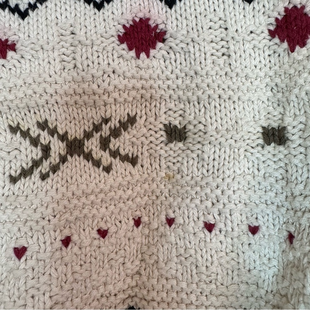 Vintage Hand Knit Grafton & Co Chunky Crewneck - Picture 6 of 10